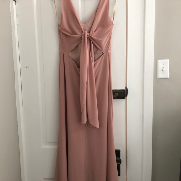 Jenny Yoo Delaney in Whipped Apricot - Picture 2 of 3